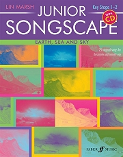 Lin Marsh Songscape Series - Junior Songscape Earth, Sea and Sky (Book and CD) Cover