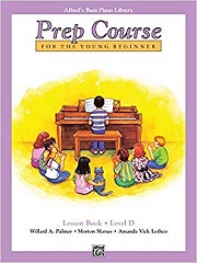 Alfred's Basic Piano Library - Prep Course Level D