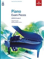 Piano Exam Pieces 2019 and 2020 - Grade 8