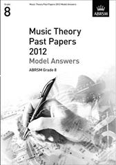 ABRSM Theory Of Music Exams 2012 Model Answers Grade 8