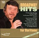 Pocket Songs Backing Tracks CD - Broadway Hits for Baritone