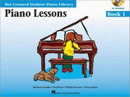 Hal Leonard Student Piano Library: Piano Lessons Book 1 (Book/CD). Sheet Music, CD